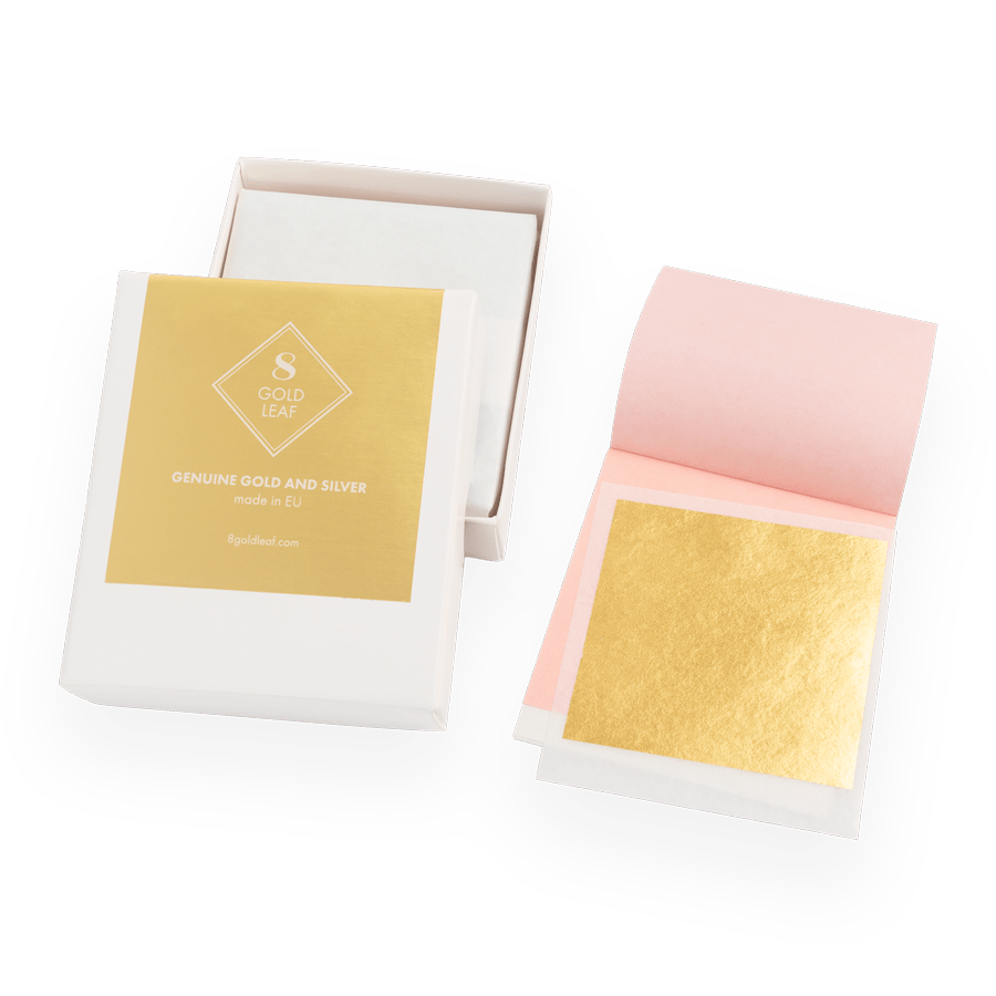 24 kt Pure Gold – 80x80 mm – 16 gr – Transfer